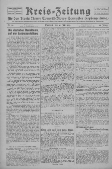 Kreis-Zeitung für d. Kreis Nowy-Tomysl: zugl. Nowy-Tomysler Hopfenzeitung 1929.07.10 Jg.54 Nr80
