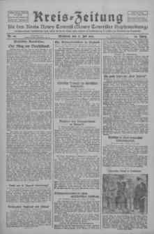 Kreis-Zeitung für d. Kreis Nowy-Tomysl: zugl. Nowy-Tomysler Hopfenzeitung 1929.07.31 Jg.54 Nr89