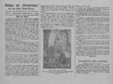 Beilage zur der Kreis-Zeitung für d. Kreis Nowy-Tomysl 1929.08.23 Jg.54 Nr99
