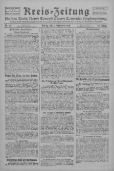 Kreis-Zeitung für d. Kreis Nowy-Tomysl: zugl. Nowy-Tomysler Hopfenzeitung 1929.09.06 Jg.54 Nr105