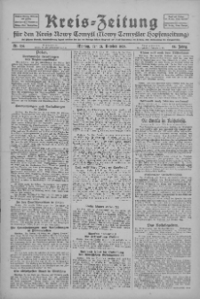 Kreis-Zeitung für d. Kreis Nowy-Tomysl: zugl. Nowy-Tomysler Hopfenzeitung 1929.10.21 Jg.54 Nr124