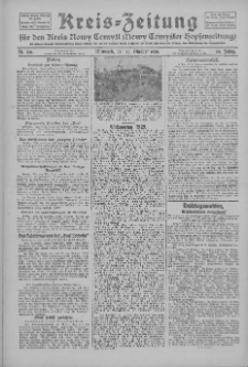 Kreis-Zeitung für d. Kreis Nowy-Tomysl: zugl. Nowy-Tomysler Hopfenzeitung 1929.10.30 Jg.54 Nr128