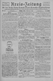 Kreis-Zeitung für d. Kreis Nowy-Tomysl: zugl. Nowy-Tomysler Hopfenzeitung 1929.11.11 Jg.54 Nr133