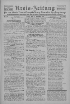 Kreis-Zeitung für d. Kreis Nowy-Tomysl: zugl. Nowy-Tomysler Hopfenzeitung 1929.11.22 Jg.54 Nr138