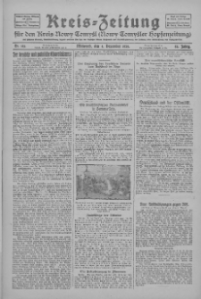 Kreis-Zeitung für d. Kreis Nowy-Tomysl: zugl. Nowy-Tomysler Hopfenzeitung 1929.12.04 Jg.54 Nr143