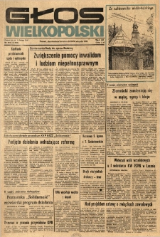Głos Wielkopolski. 1981.08.28-30 R.37 nr169 Wyd.AB