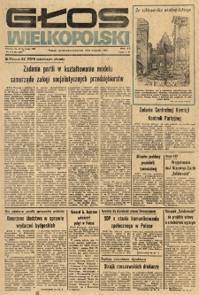 Głos Wielkopolski. 1981.09.04-06 R.37 nr174 Wyd.AB