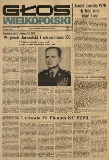 Głos Wielkopolski. 1981.10.19 R.37 nr205 Wyd.AB