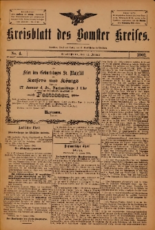 Kreisblatt des Bomster Kreises 1902.01.14 No.4