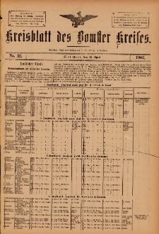 Kreisblatt des Bomster Kreises 1902.04.29 No.33