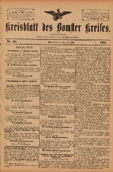 Kreisblatt des Bomster Kreises 1902.06.13 No.45
