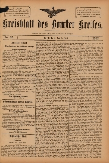 Kreisblatt des Bomster Kreises 1902.07.08 No.52