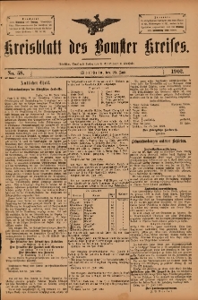 Kreisblatt des Bomster Kreises 1902.07.29 No.58