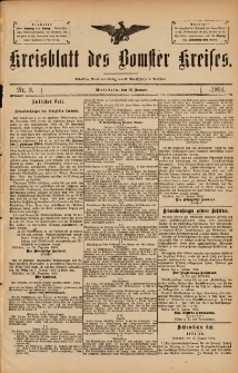 Kreisblatt des Bomster Kreises 1904.01.12 No.3