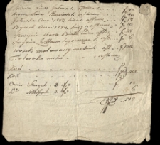 Spisy archiwalne akt z archiwum Wojciecha Męcińskiego