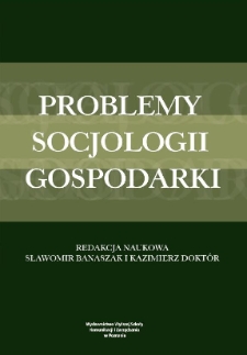 Problemy socjologii gospodarki