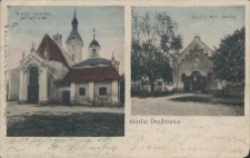 Górka Duchowna. Kościół od strony presbyteryum. Kaplica Matki Bozkiej.