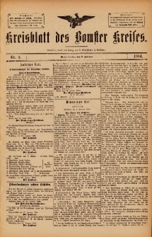 Kreisblatt des Bomster Kreises 1904.02.02 No.9