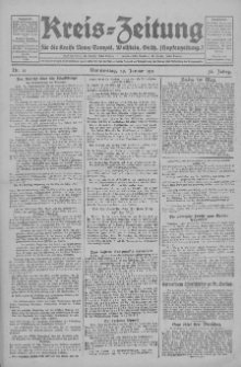 Kreis-Zeitung für d. Kreis Nowy-Tomysl: zugl. Nowy-Tomysler Hopfenzeitung 1931.01.29 Jg.56 Nr13