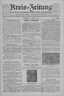 Kreis-Zeitung für d. Kreis Nowy-Tomysl: zugl. Nowy-Tomysler Hopfenzeitung 1931.02.24 Jg.56 Nr23