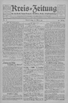 Kreis-Zeitung für d. Kreis Nowy-Tomysl: zugl. Nowy-Tomysler Hopfenzeitung 1931.03.26 Jg.56 Nr36