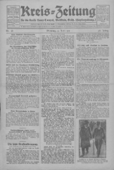 Kreis-Zeitung für d. Kreis Nowy-Tomysl: zugl. Nowy-Tomysler Hopfenzeitung 1931.06.09 Jg.56 Nr68