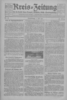 Kreis-Zeitung für d. Kreis Nowy-Tomysl: zugl. Nowy-Tomysler Hopfenzeitung 1931.07.02 Jg.56 Nr78