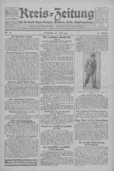 Kreis-Zeitung für d. Kreis Nowy-Tomysl: zugl. Nowy-Tomysler Hopfenzeitung 1931.07.14 Jg.56 Nr83