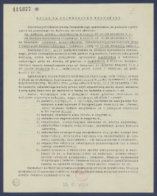 Wypisy na Uniwersytet Poznański : [Incipit:] Sekretarjat Uniwersytetu zawiadamia, że podania o przyjęcia na poszczególne wydziały należy składać [...