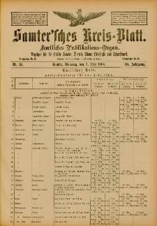 Samtersches Kreis-Blatt = Dziennik Powiatu Szamotulskiego 1904.05.03 Jg.50 Nr51