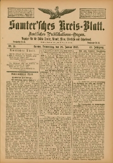 Samtersches Kreis-Blatt = Dziennik Powiatu Szamotulskiego 1903.01.29 Jg.49 Nr13