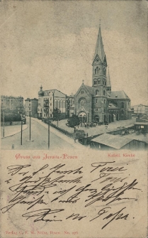 Gruss aus Jersitz-Posen. Kathol. Kirche.