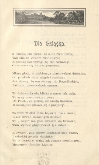 Dla Szląska