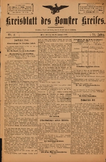 Kreisblatt des Bomster Kreises 1905.01.06 Nr2