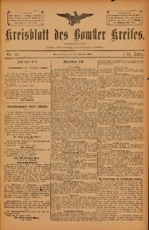 Kreisblatt des Bomster Kreises 1905.02.21 Nr15