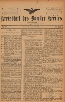 Kreisblatt des Bomster Kreises 1905.03.03 Nr18