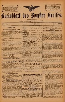 Kreisblatt des Bomster Kreises 1905.03.28 Nr25