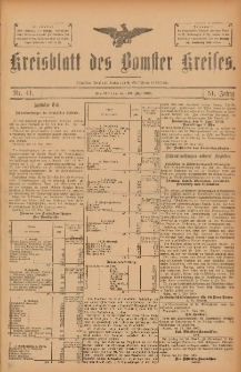 Kreisblatt des Bomster Kreises 1905.05.23 Nr41