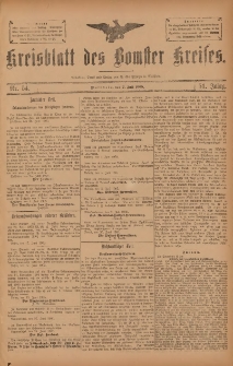 Kreisblatt des Bomster Kreises 1905.07.07 Nr54