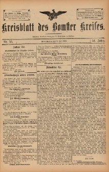 Kreisblatt des Bomster Kreises 1905.07.11 Nr55