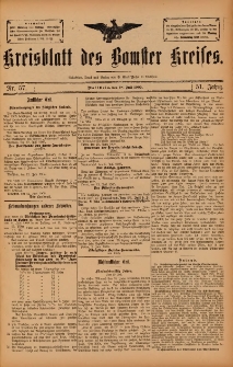Kreisblatt des Bomster Kreises 1905.07.18 Nr57