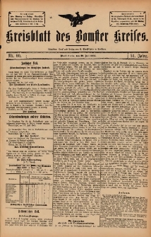 Kreisblatt des Bomster Kreises 1905.07.28 Nr60