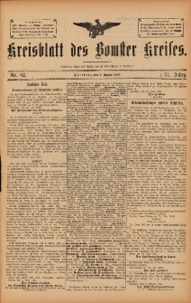 Kreisblatt des Bomster Kreises 1905.08.04 Nr62