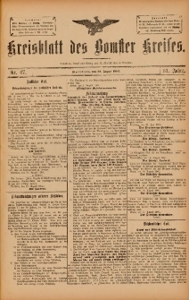 Kreisblatt des Bomster Kreises 1905.08.22 Nr67