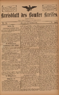 Kreisblatt des Bomster Kreises 1905.09.08 Nr72