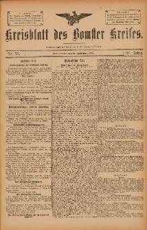 Kreisblatt des Bomster Kreises 1905.09.12 Nr73