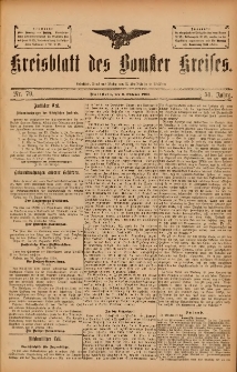 Kreisblatt des Bomster Kreises 1905.10.03 Nr79