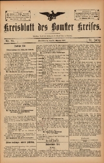 Kreisblatt des Bomster Kreises 1905.10.24 Nr85