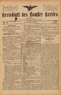 Kreisblatt des Bomster Kreises 1904.03.29 No.25