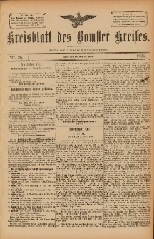 Kreisblatt des Bomster Kreises 1904.03.31 No.26